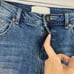 One Teaspoon Frayed Hem Slim Leg Ankle Jeans size 28
