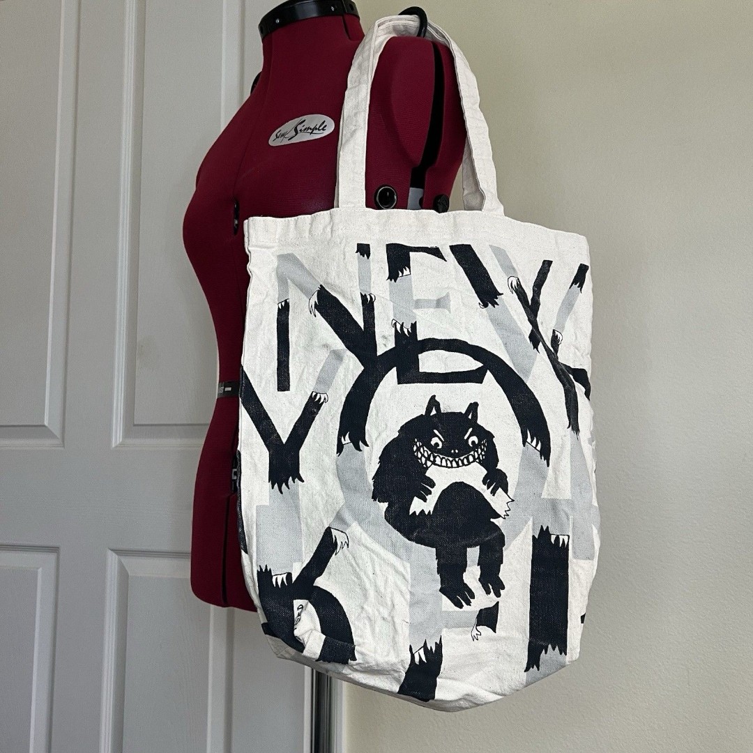 The New Yorker Magazine Canvas Tote Bag Monsters Edward Steed Limited Edition