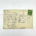 George Washington 1 Cent Stamp 1789-1797 Attached On Vintage Comical Postcard