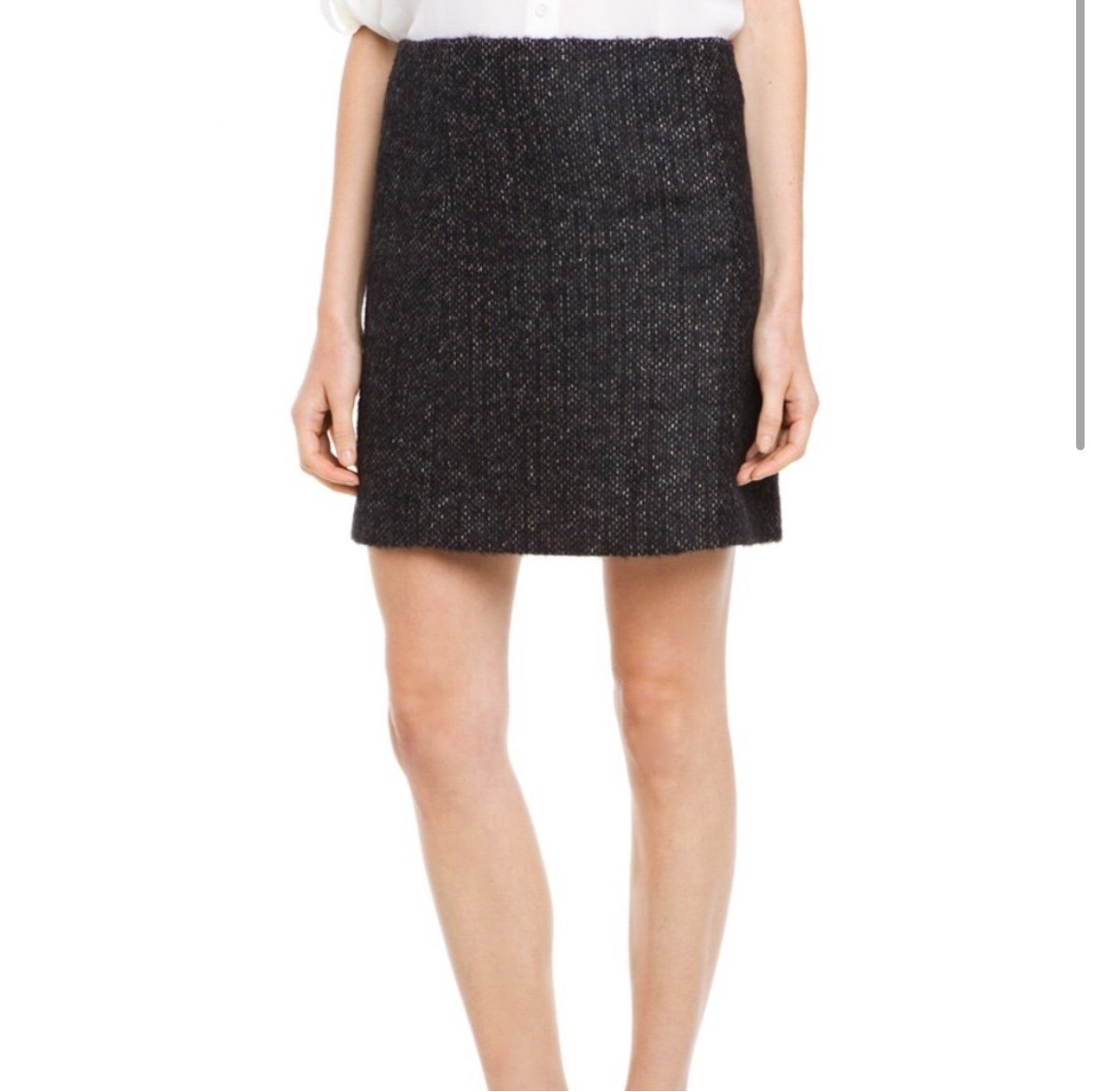 NWT Theory Faraly Pretend tweed Skirt
