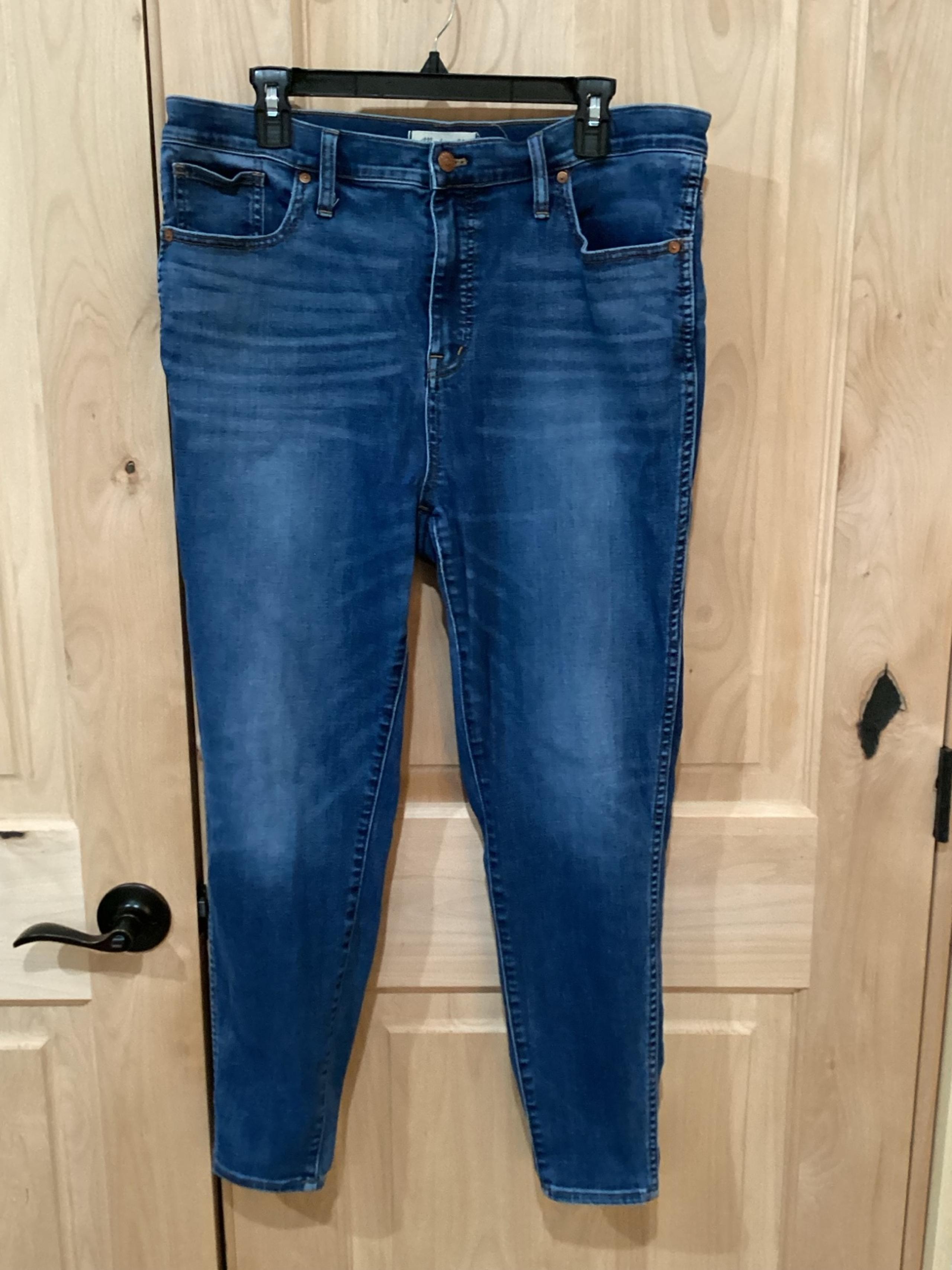 Madewell Women’s 10” High Rise Skinny Jeans Size 35