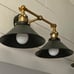 2-Light Bathroom Vanity Light Fixtures, Licperron Farmhouse Black - Brand NEW