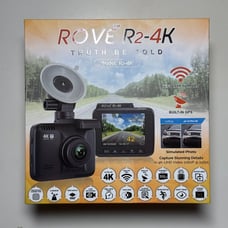 Rove R2- 4K Dash Cam Built in WiFi GPS Car Dashboard Camera Recorder