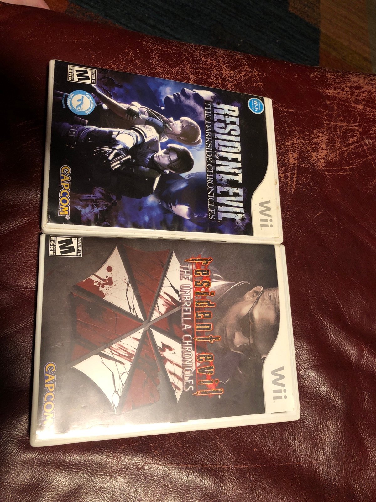 Resident evil wii lot 4 games
