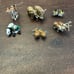 Lot of 6 Miniature Hallmark Ornaments