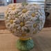 Vintage Poppytrail Metlox Vernon Sculptured DAISY Cookie Jar