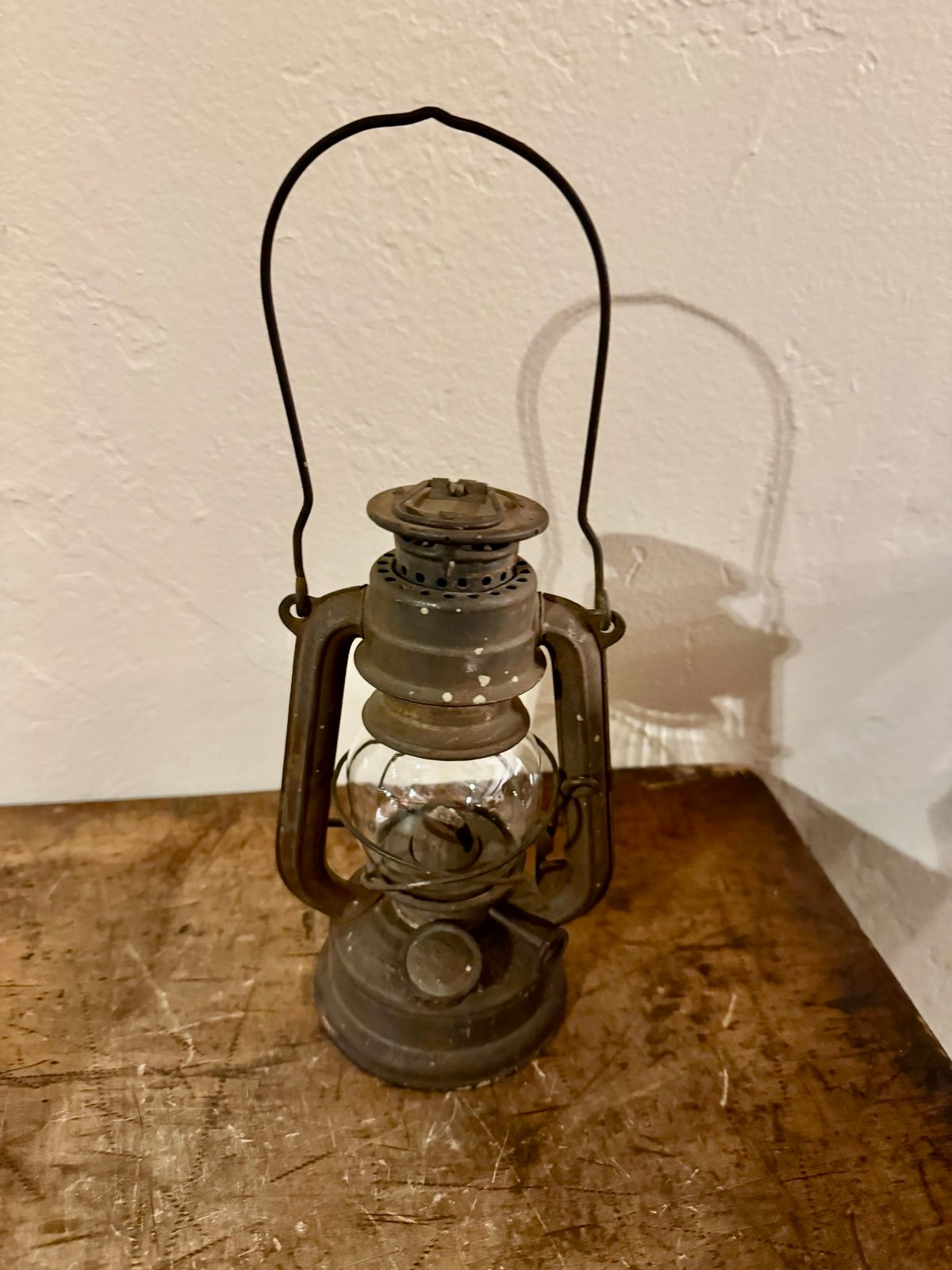 Vintage German Nier Feuerhand Firehand Kerosene Oil Lantern #nr. 175 Lamp