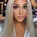 Blonde h.d cream ombre lace front wig