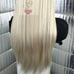 Blonde h.d cream ombre lace front wig