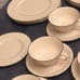 Lenox Special Ivory Platinum Trim 6- 5 piece place Setting