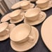 Lenox Special Ivory Platinum Trim 6- 5 piece place Setting