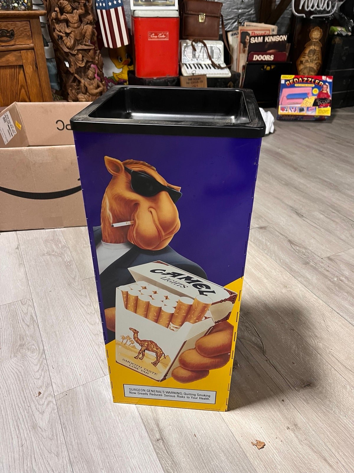 Vintage 90’s Camel Cigarettes Stand up Ashtray