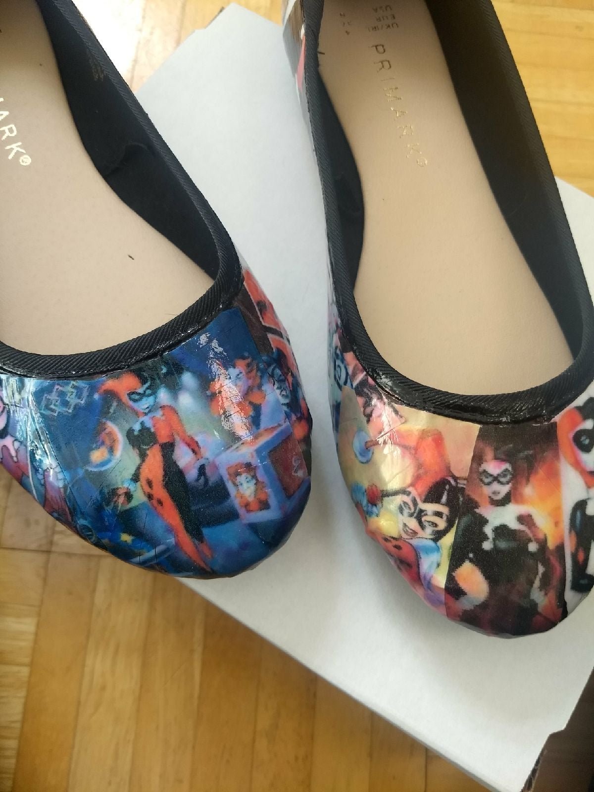 Harley Quinn Comic Shoes Brand New Size 11