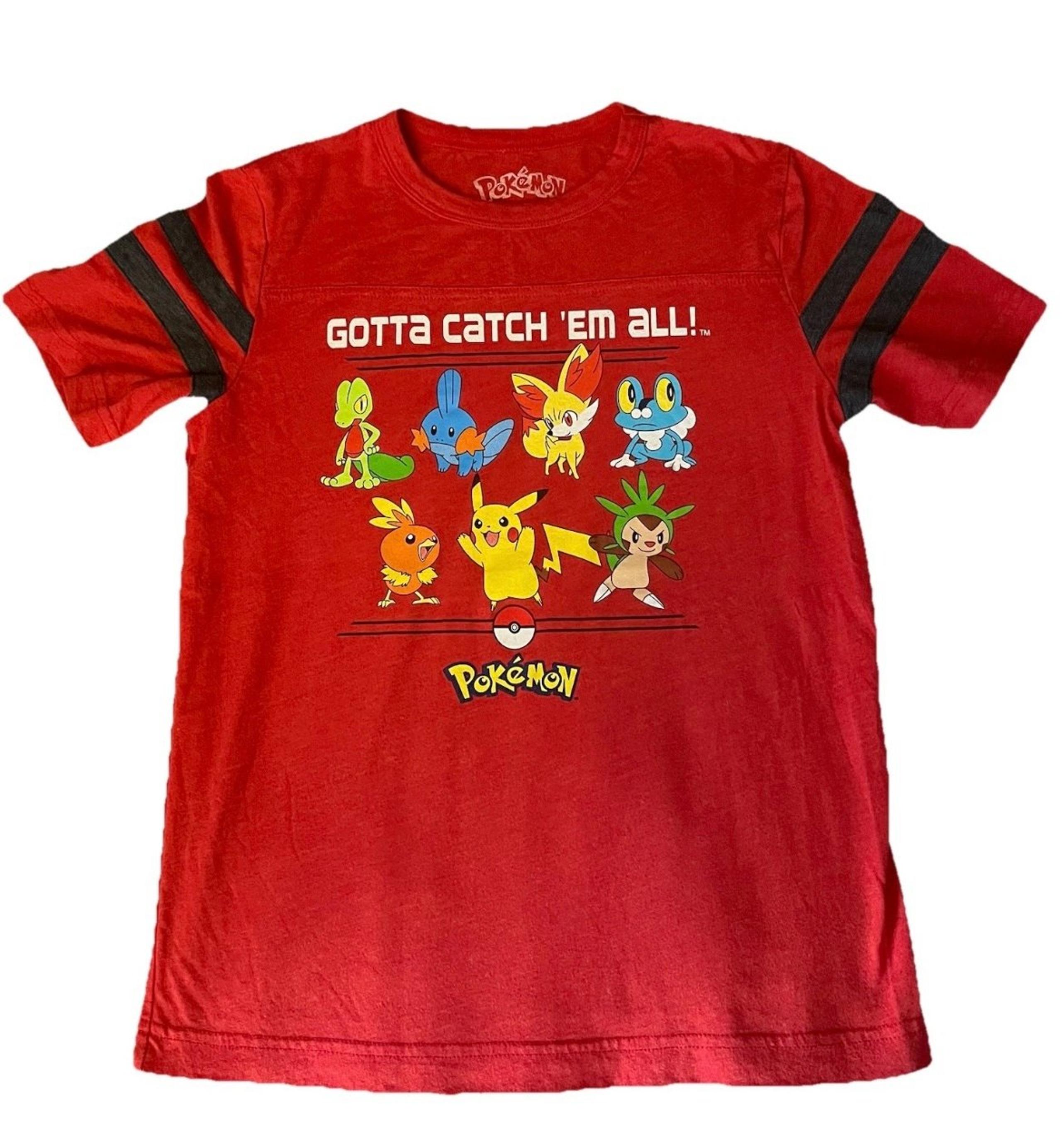 POKÉMON Soft T-Shirt L (14-16) Youth Size Boys Girls Character Top New No Tags
