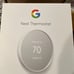 Google Nest Thermostat Snow