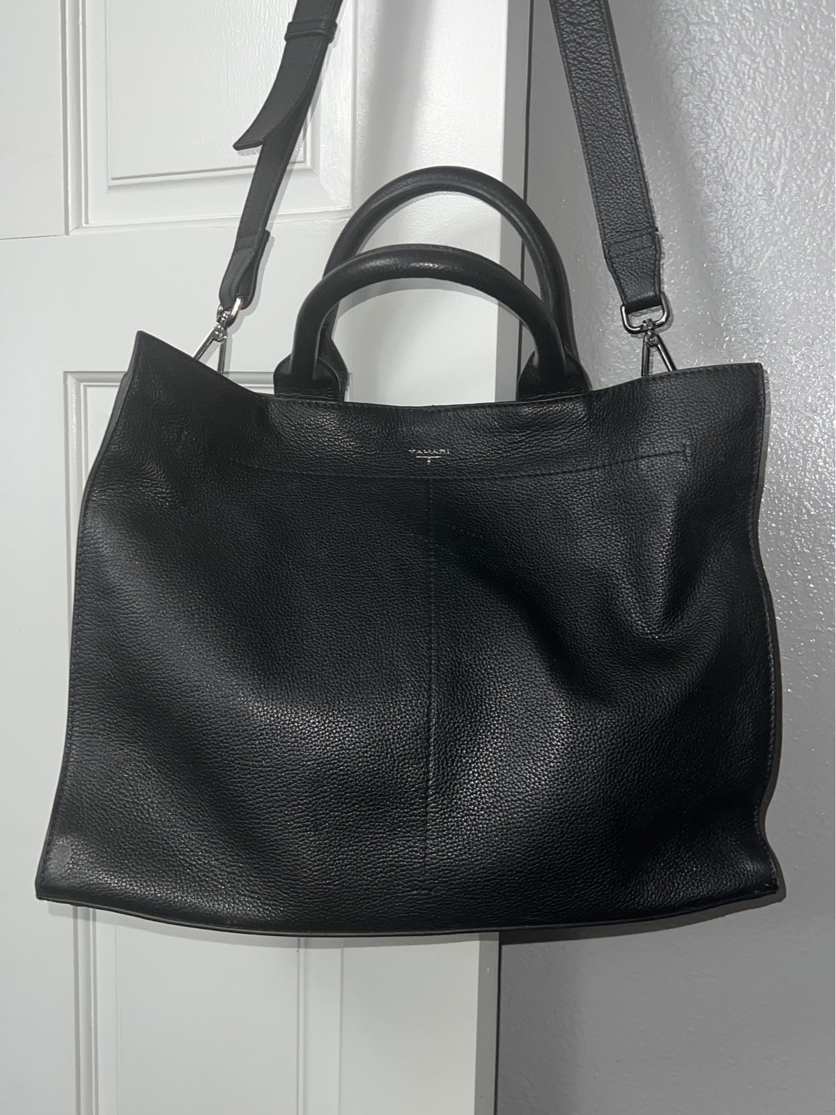 T Tahari Black Tote Bags Mercari