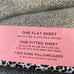 Juicy Couture King 4 pc Sheet Set