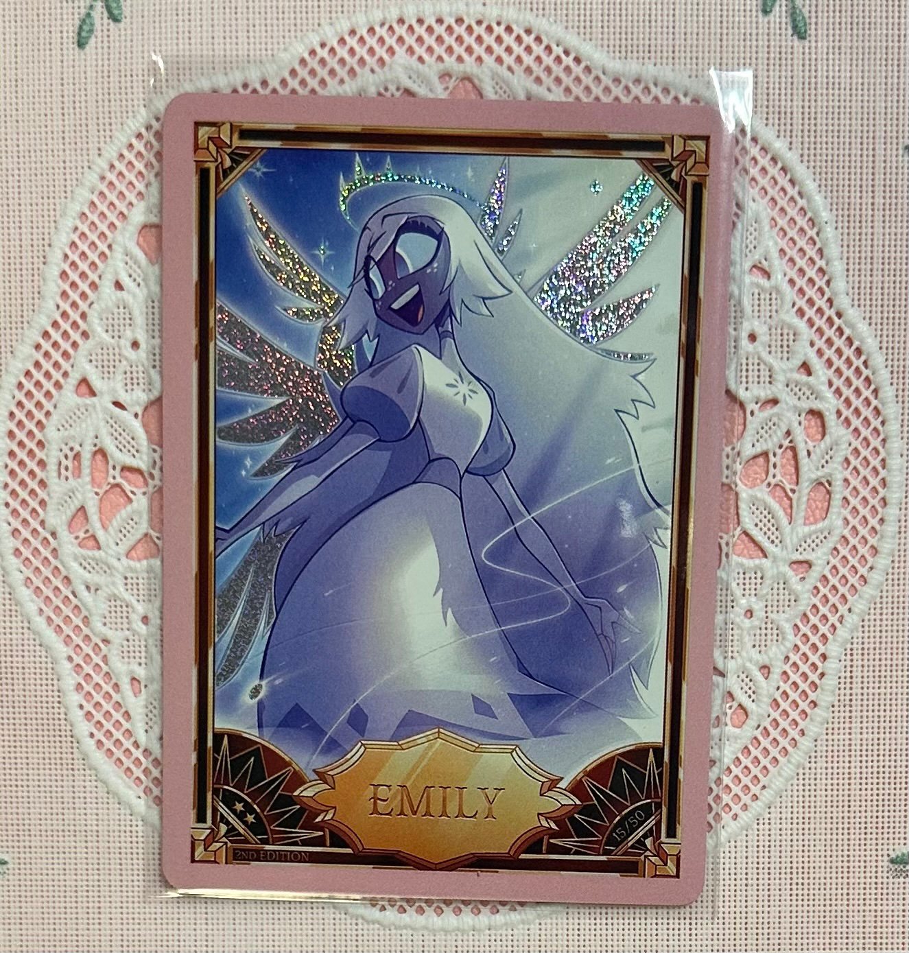 Emily FOIL Hazbin Hotel Trading Card 2nd Edition **LAST ONE** 15/50