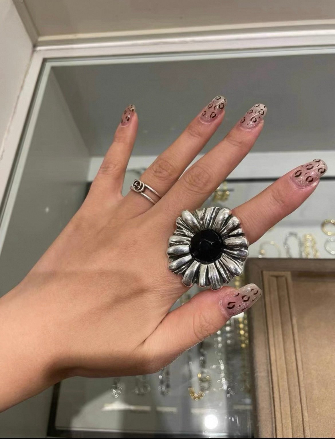 Japan BEAMs Adjustable Flower Ring