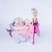 Sky Dancers sparkle dome globe fairy flyer princess pink Alyssa Rare Work