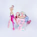Sky Dancers sparkle dome globe fairy flyer princess pink Alyssa Rare Work