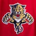 Vintage 90s Florida Panthers Center Ice Hockey Jersey Size 52 Fight Strap Red