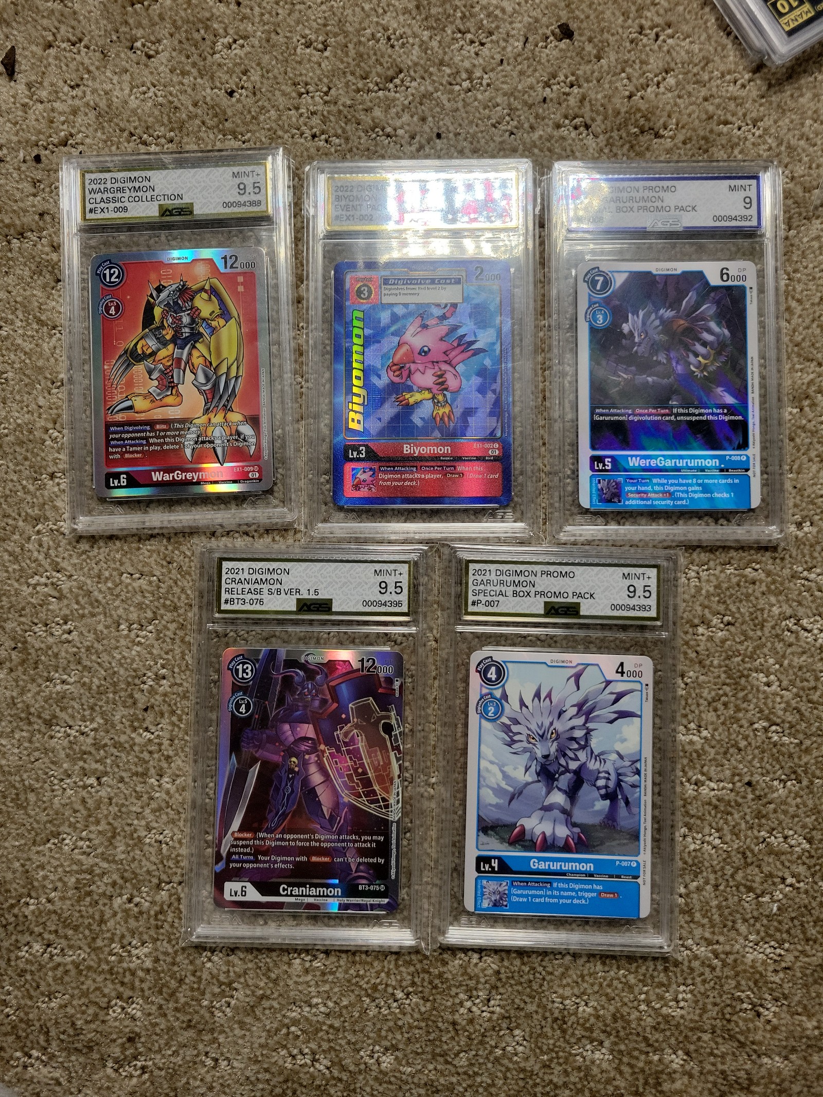 digimon ags slab lot 8