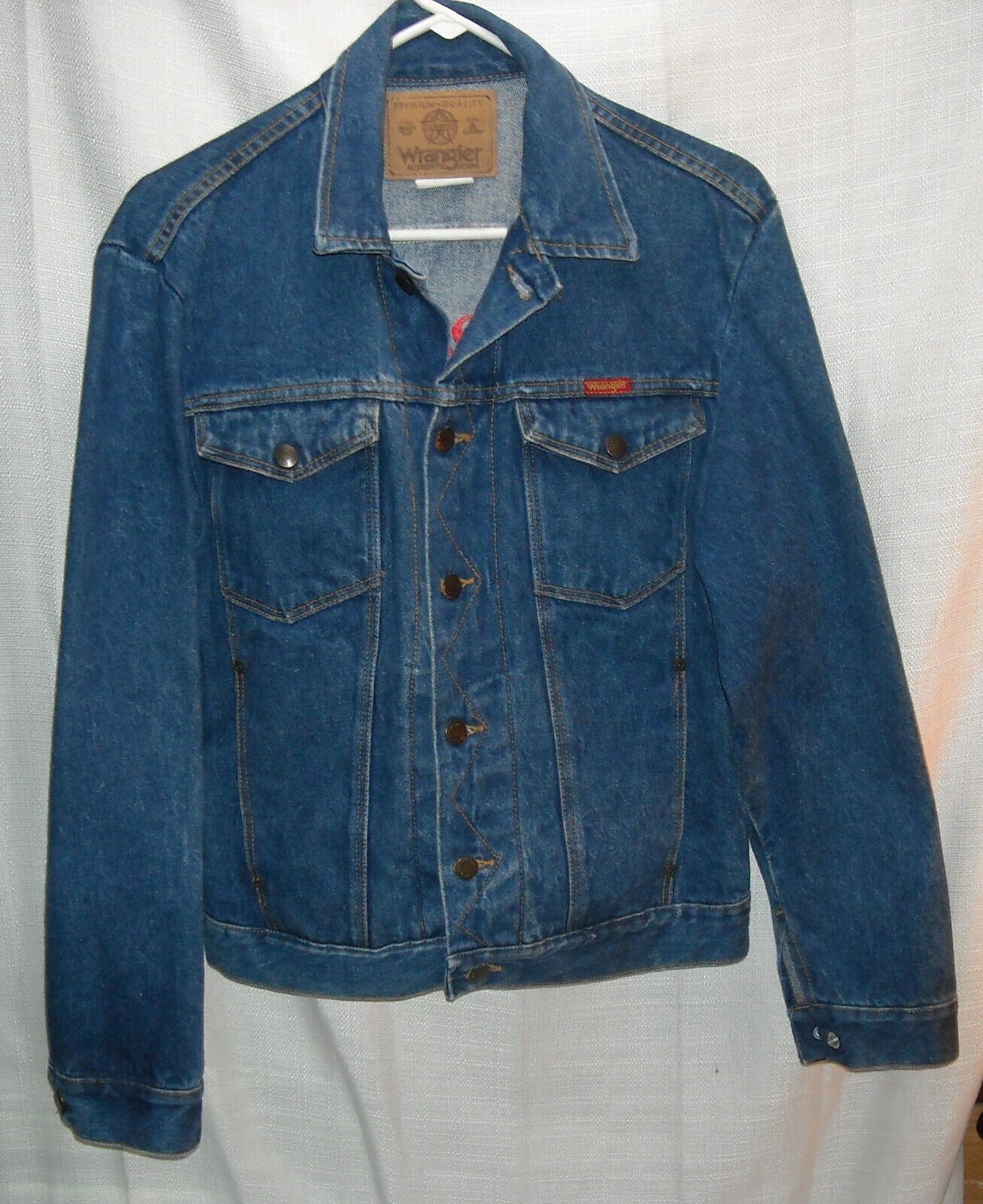 Vintage Ricky Skaggs Tour 88 Denim Wrangler Jacket SMALL 1980S COUNTRY MUSIC