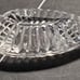 6 Vintage Chandelier Lamp Decor Faceted Clear Glass Crystals Teardrop Brass