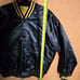 Vintage Iowa Hawkeyes NCAA Starter Style Satin Jacket XL HOWE Athletic Made Usa