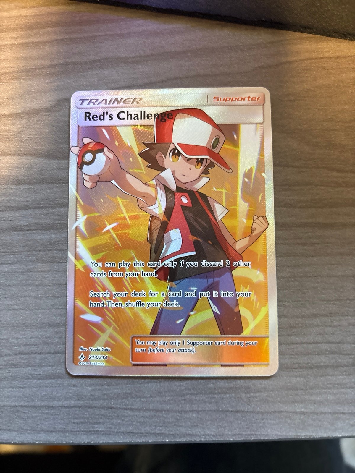 Pokemon Reds Challenge Full art