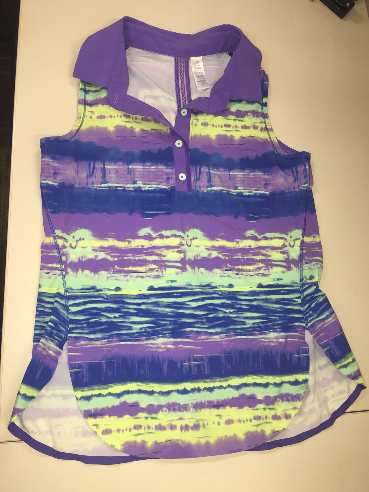 Ivivva Tennis Top Size 14 (NWOT)