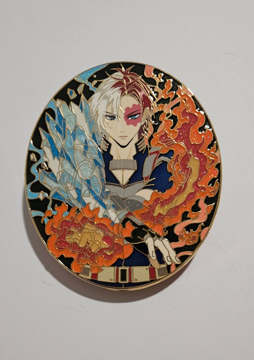 Mintyxpins MHA Todoroki Pin