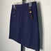 Ann Taylor Tortoiseshell Button Mini Skirt