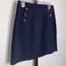 Ann Taylor Tortoiseshell Button Mini Skirt