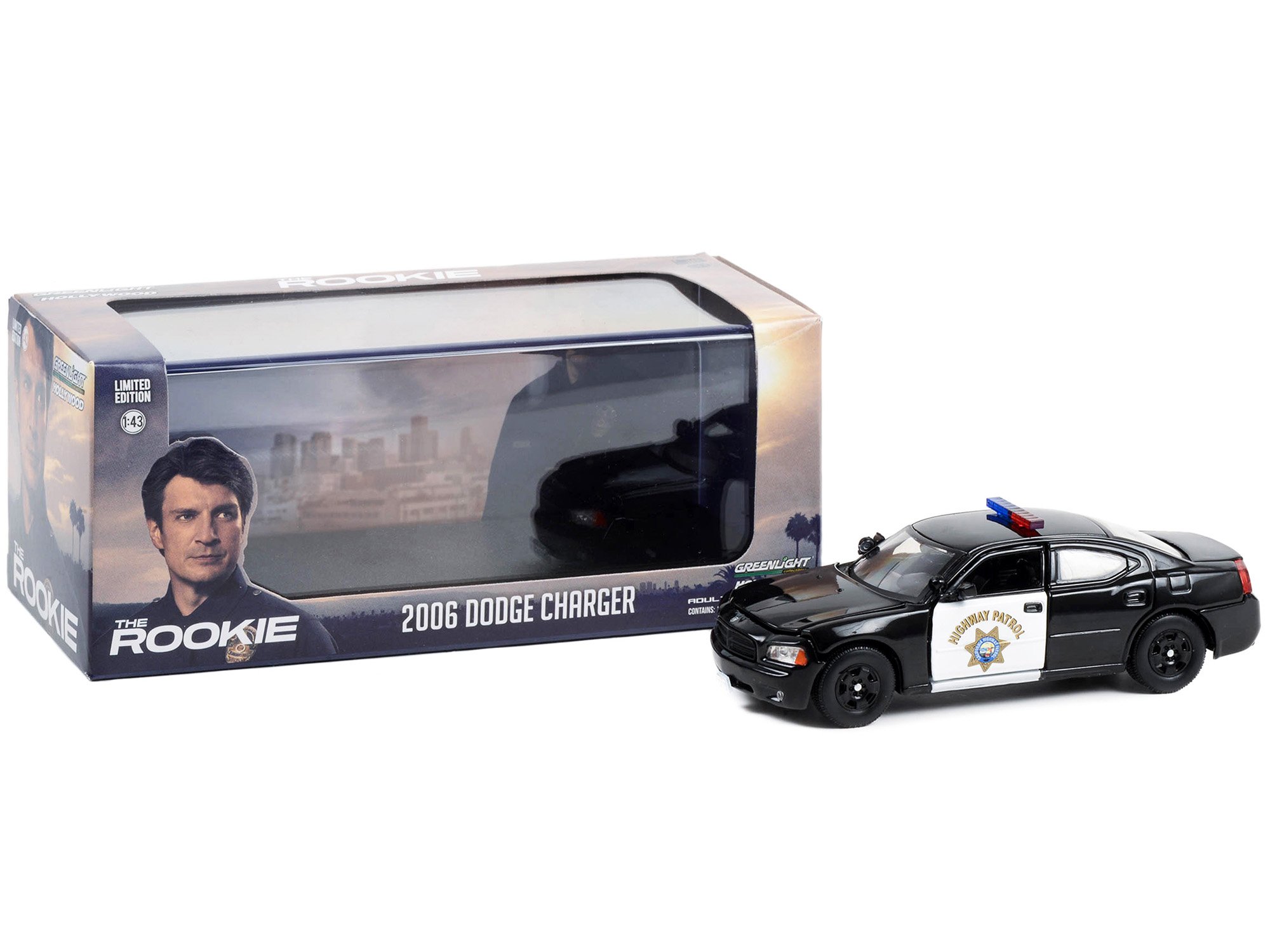 2006 Dodge Charger Police CHP (California Highway Patrol) Black The Rookie (20