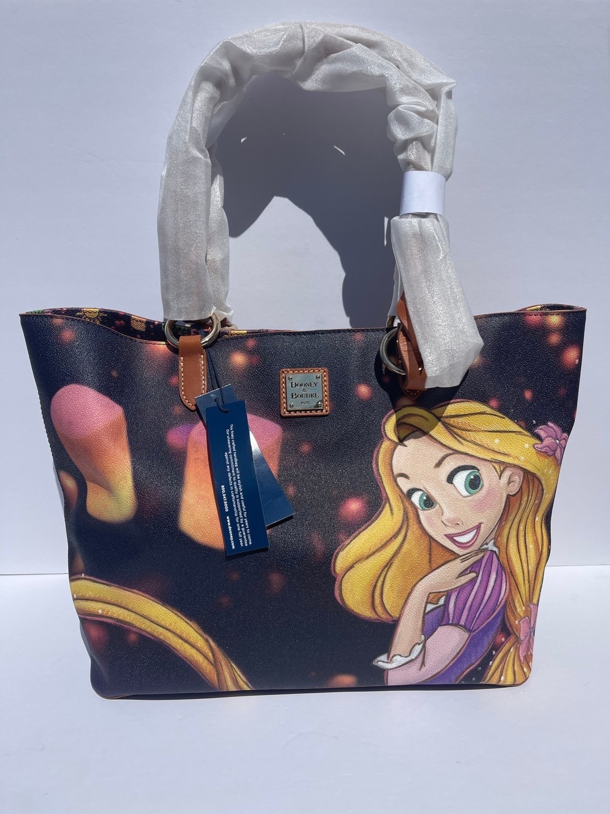 Disney Princess Rapunzel Tangled Dooney and Bourke Tote NWT