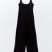 ZARA NEW LONG STRAPPY JUMPSUIT MEDIUM