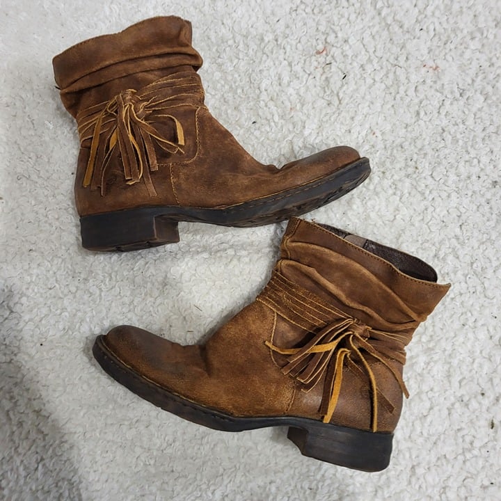 Born Tassel Detail Boots Mercari