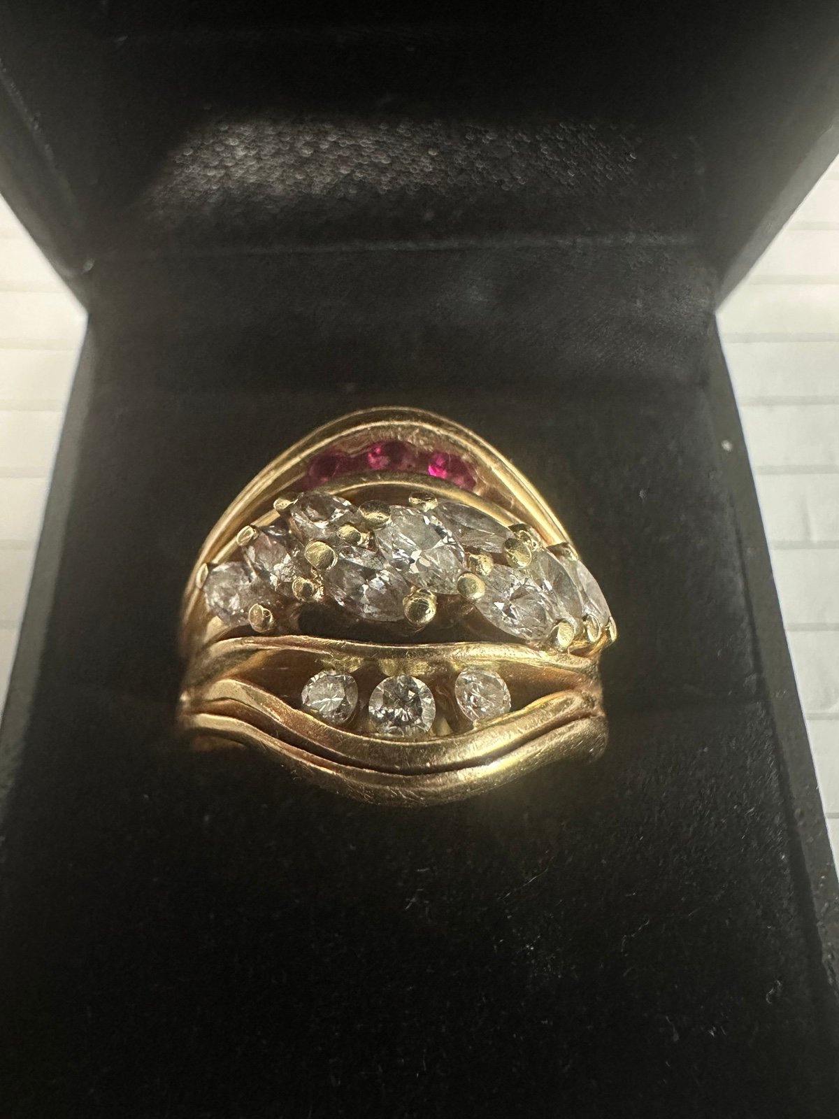 Diamond and Ruby Ring