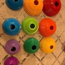 HOMESCHOOL Stacking Cups and sushi woode