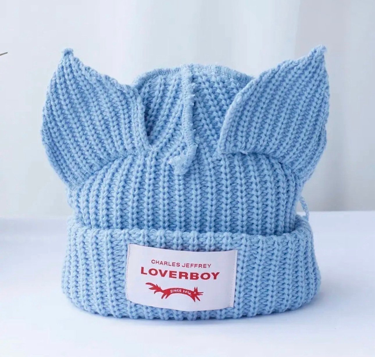 Deadstock Loverboy Horned Ear Beanie