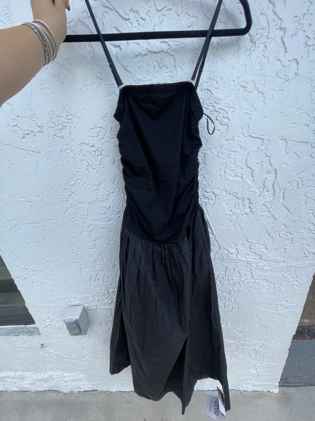 Never Fully Dressed black midi dress