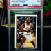 Michael Jordan 1992-93 Panini Sticker #12 Italy PSA 7 NBA Chicago Bulls