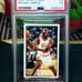 Michael Jordan 1992-93 Panini Sticker #12 Italy PSA 7 NBA Chicago Bulls