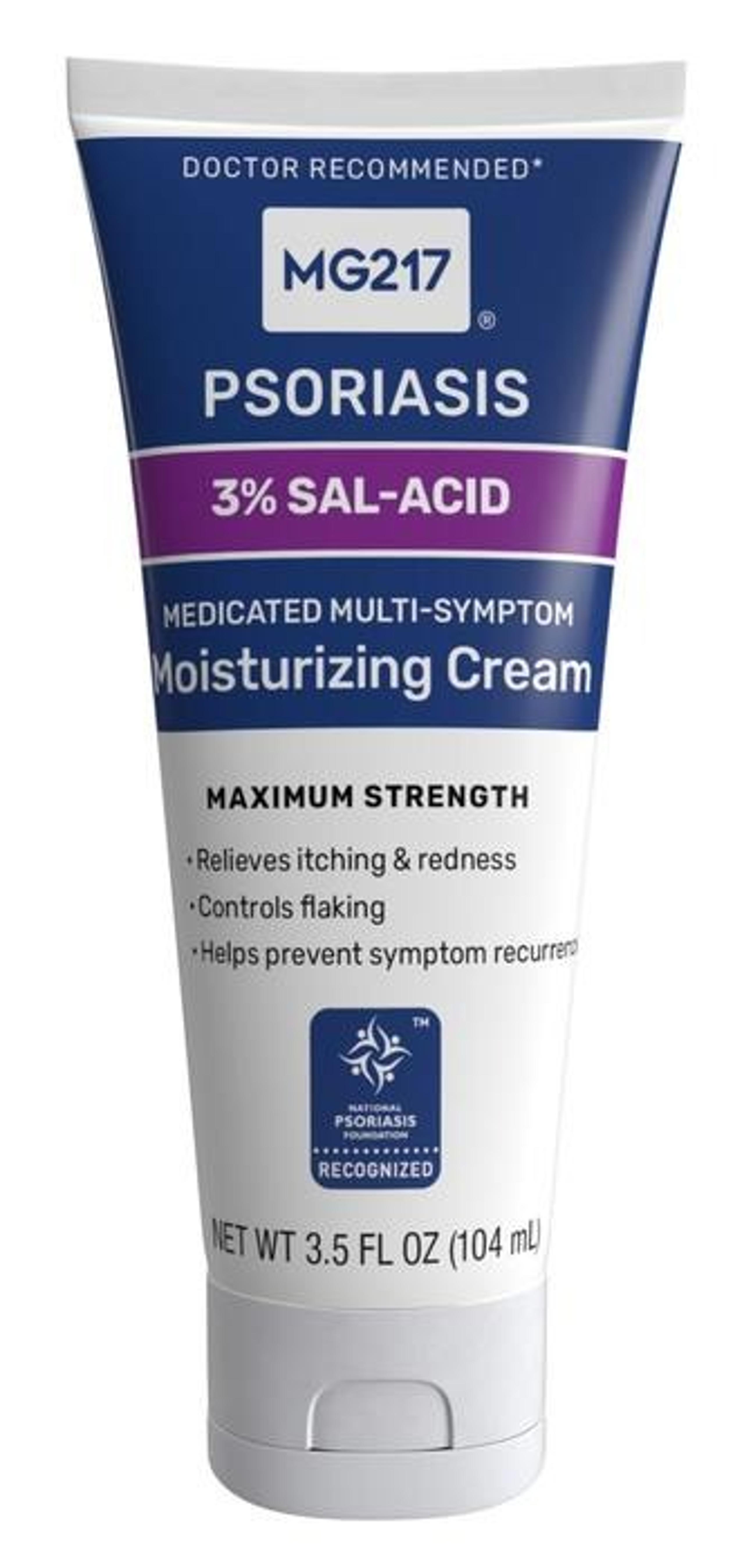 Psoriasis 3% Sal-Acid Moisurizing Cream 3.5oz - MG217