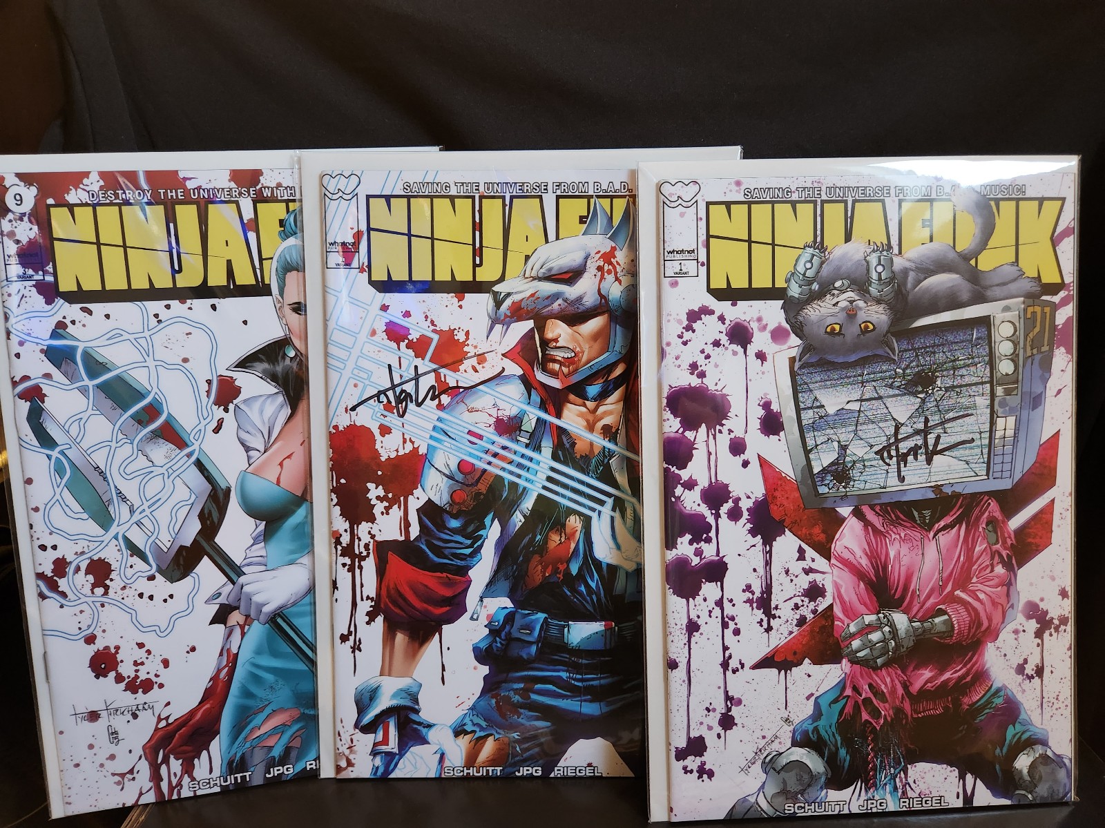 Ninja funk battle damage bundle set