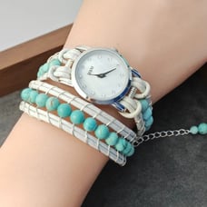 Unique gifts for women Turquoise beads Bracelet Watches Personalized Gifts