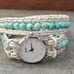 Unique gifts for women Turquoise beads Bracelet Watches Personalized Gifts