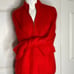 RAFAELLA Angora & Rabbit Fur Red Sweater EUC!